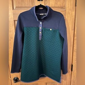 LL Bean sweatshirt tunic. New without tags.